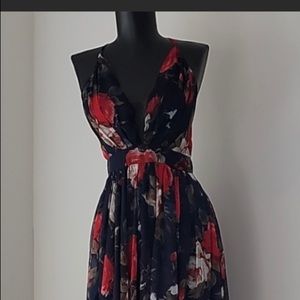 Floral Maxi Dress sz sm